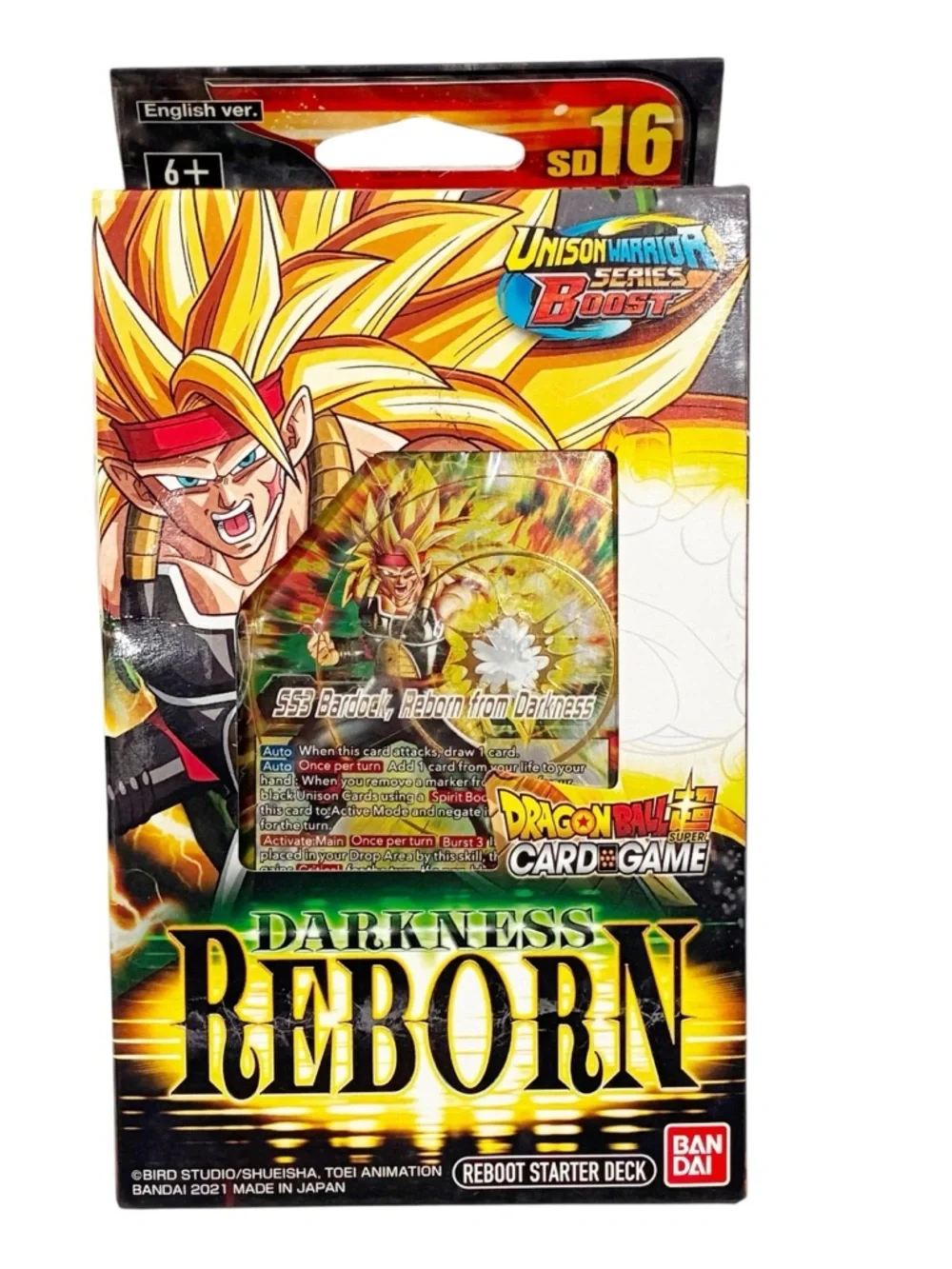 Dragonball‎ Super Card Game DARKNESS REBORN Reboot Starter Deck New Sealed Box